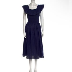 Nap Dress Navy Blue - Hill House